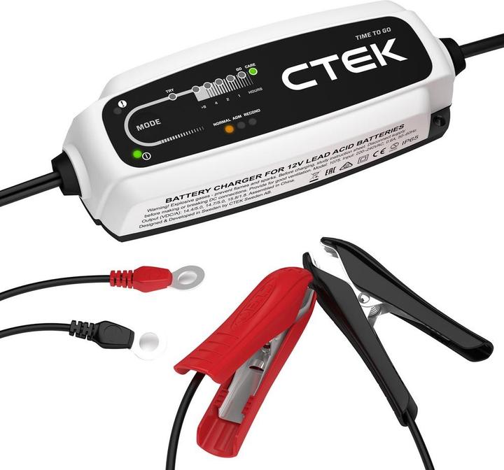 Actual product image Ctek CT5 Time To Go (12V, 5 A)