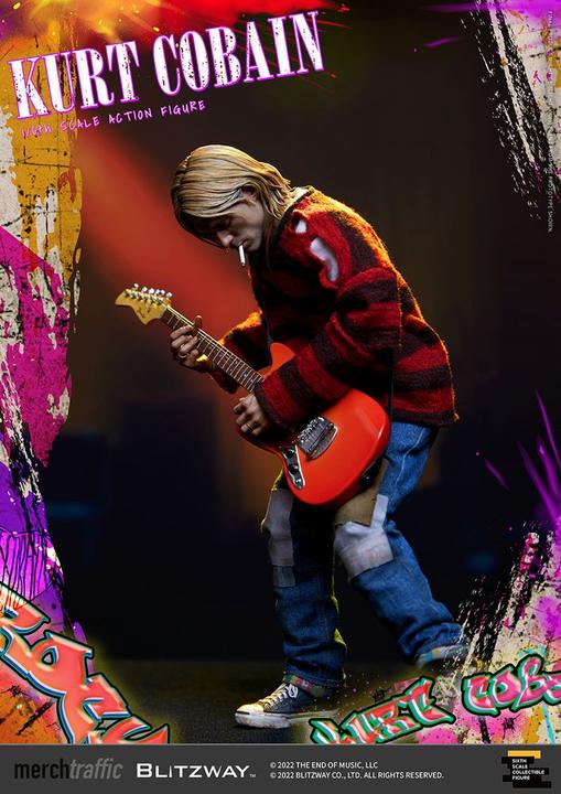 Produktbild Blitzway Kurt Cobain figurine 1/6 On Stage 31 cm