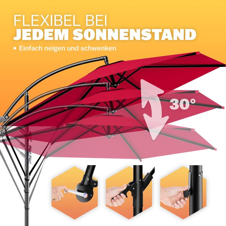 Produktbild Kingsleeve Ampelschirm (3.30 m)