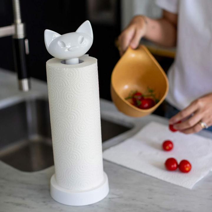 Produktbild Koziol Küchenrollenhalter Miaou Dunkelgrau