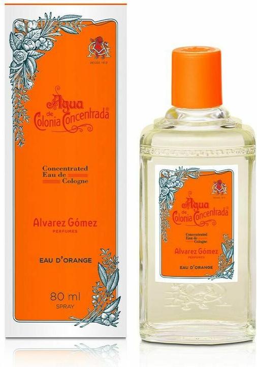 Immagine prodotto Alvarez Gomez AGUA DE COLONIA CONCENTRADA eau d'orange eau de cologne spray 80 ml (Eau de cologne, 80 ml)
