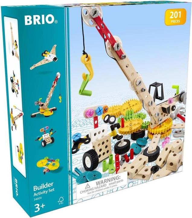 Productafbeelding Ravensburger BRIO Builder kinderkamerset, 201 stuks.
