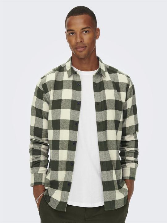 Immagine prodotto Only & Sons Camicia a maniche lunghe a quadri (XXL)