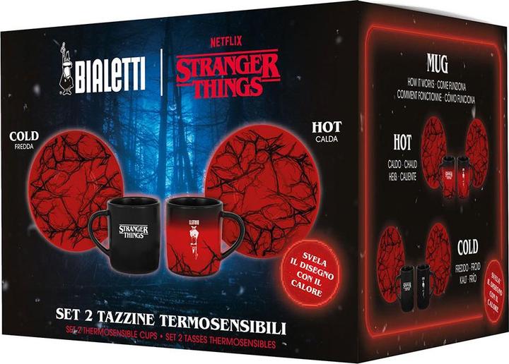 Produktbild Bialetti Espressotasse Stranger Things (80 ml, 2 x)