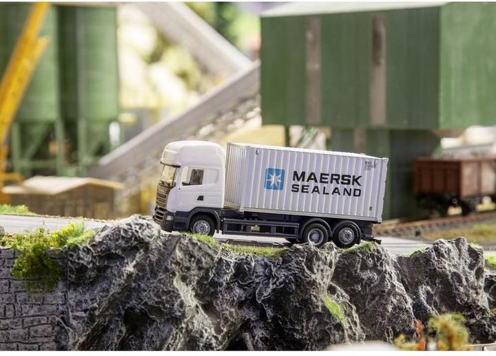 Immagine prodotto Faller Camion Scania R 13 TL Sea container (HERPA)
