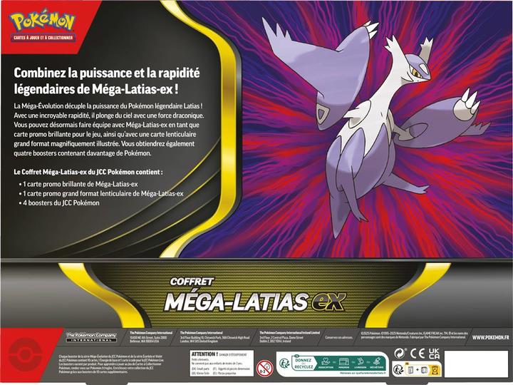Image du produit Pokémon Mega Latias ex Box (Français, Coffret & Collection)