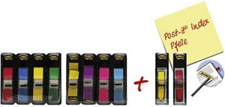Produktbild Post-it Index Mini 6834 6834AB 683VAD1 119x432 Inh. 8x35 2x20 (11.9 x 43.2 mm)