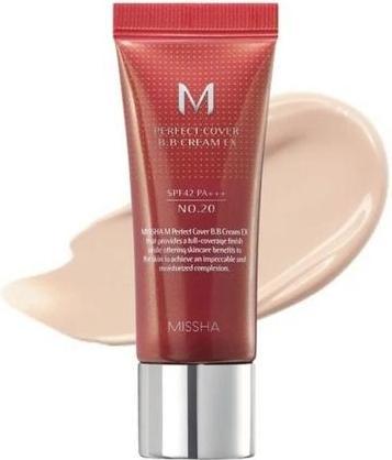 Immagine prodotto Missha M Perfect Cover EX BB Cream with SPF 42 Shade No. 20 Cool Beige 20ml (Beige fresco)