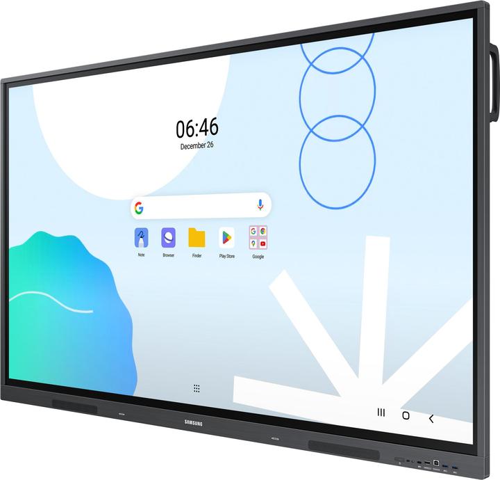 Actual product image Samsung interactive displays (3840 x 2160 Pixels, 65")