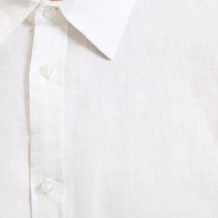 Produktbild La Redoute Collections Gerades Leinenhemd Signature mit langen Ärmeln (M)