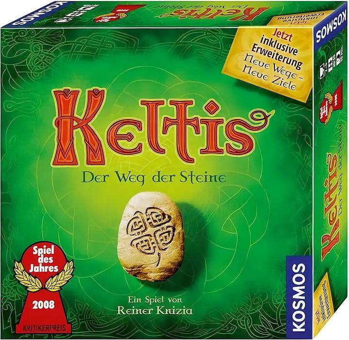 Produktbild Kosmos Keltis Der Weg der Steine Basisspiel mit Erweiterung (Deutsch, 2 - 4 Spieler)