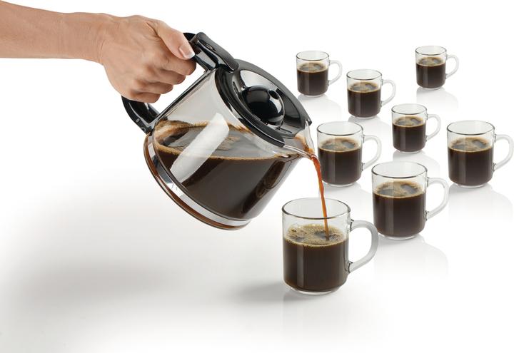 Actual product image Gorenje Kaffeemaschine sw/si Glaskanne 1500ml Timer