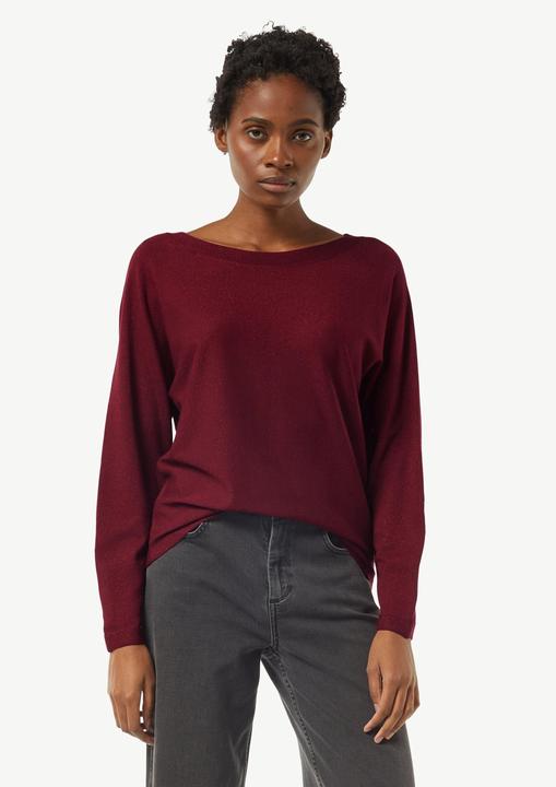 Actual product image Comma Strickpullover Strickpullover mit Glitzergarn (36)