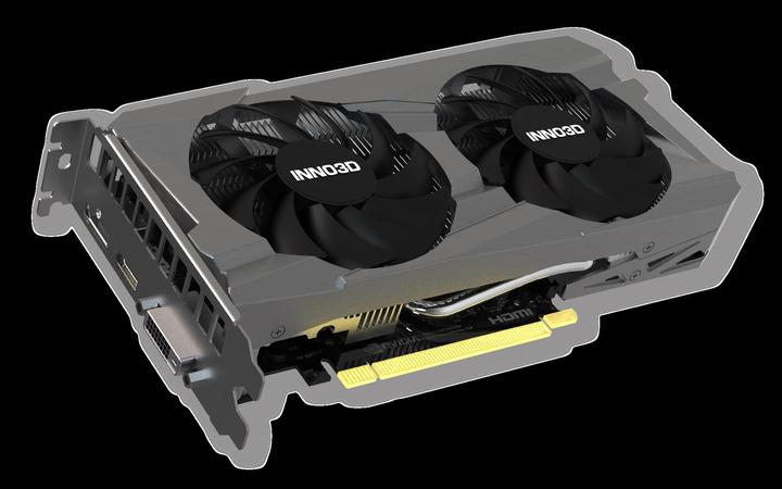 Actual product image Inno3D GeForce RTX 3050 Twin X2 (8 GB)