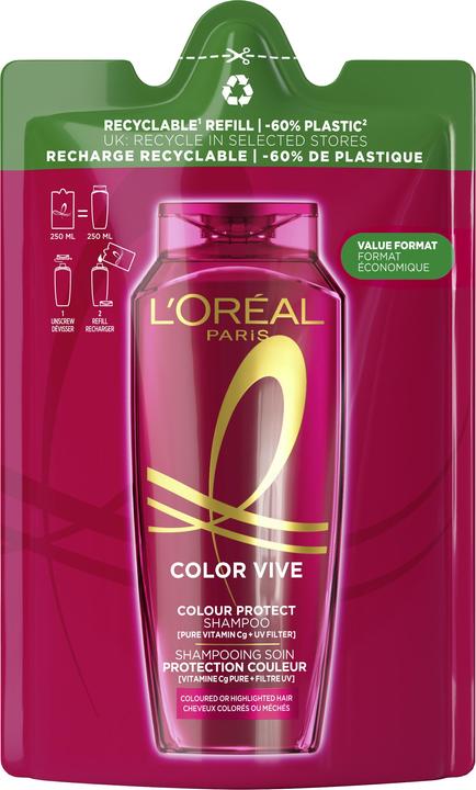 Actual product image L'Oréal Paris Elseve Colourvive/Vibrancy (250 ml, Liquid shampoo)
