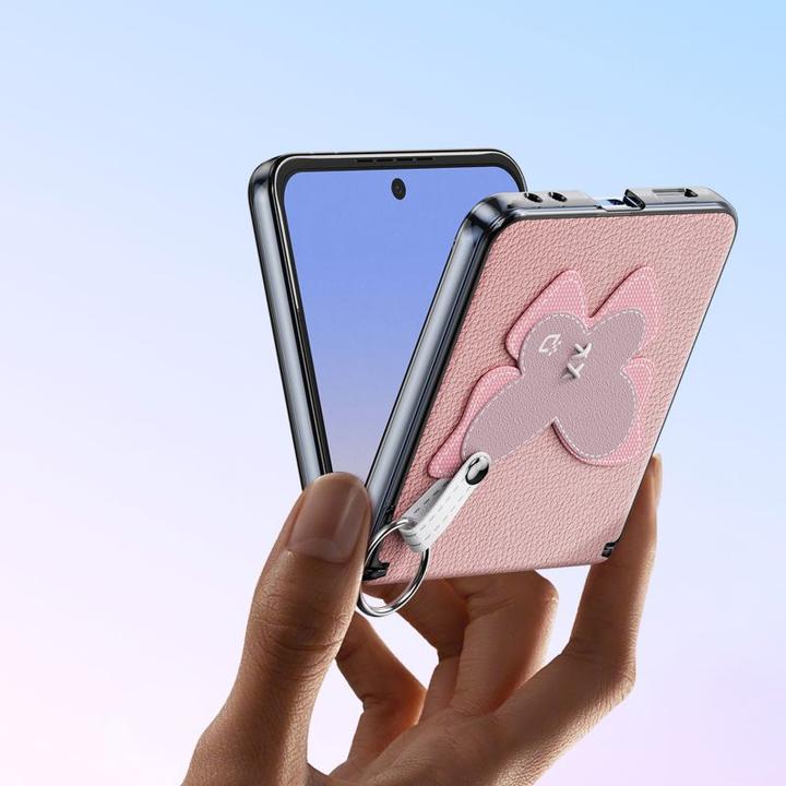 Produktbild Dux Ducis Luvy Series Leder Hardcase Hülle (Samsung Galaxy Z Flip7)