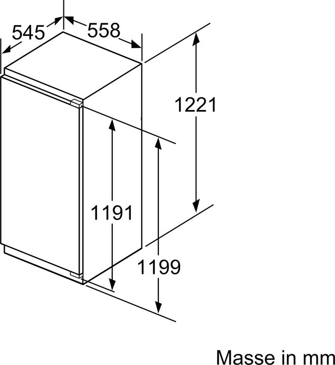 Produktbild Bosch Hausgeräte KIF41ADD0 (187 l)