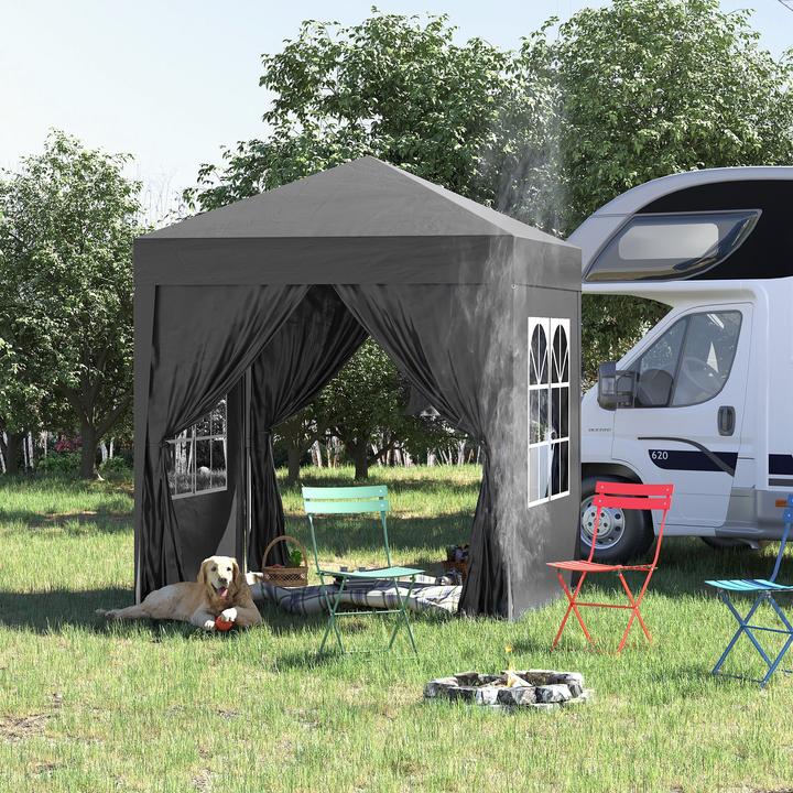 Actual product image Outsunny Folding pavilion (200 cm, 200 cm)