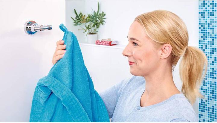 Actual product image tesa LUUP Coat hook incl. adhesive solution without drilling