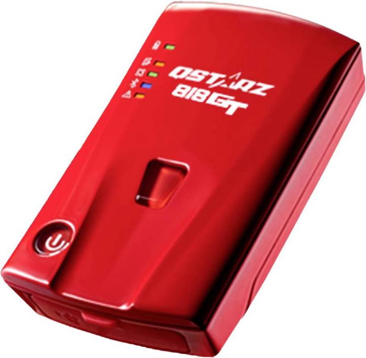 Qstarz BL-818GT GPS Empfänger Fahrzeugtracker Rot