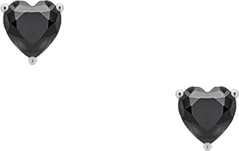 Immagine prodotto Candy Orecchini a cuore Lola, argento 925, nero (Argento 925)