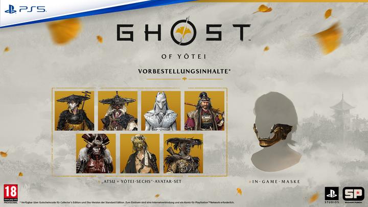 Actual product image Sony Ghost of Yotei (PS5, DE, IT, FR)
