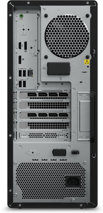 Actual product image Lenovo ThinkStation P3 Tower (Intel Core i9-14900K, 128 GB, 2000 GB, UHD Graphics 770)