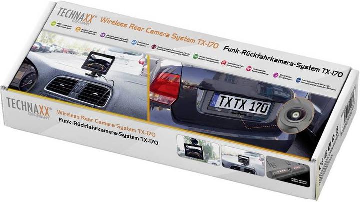 Immagine prodotto Technaxx Sistema di telecamera posteriore radiofonica TX-170