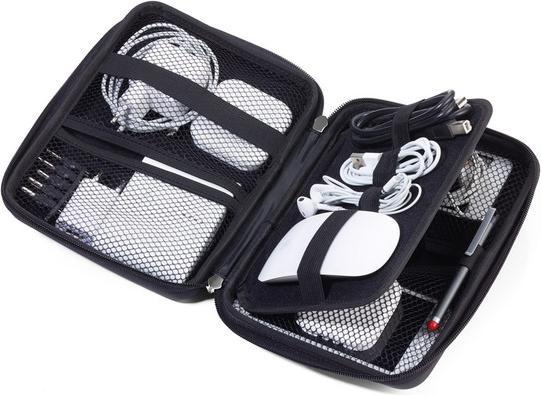 Produktbild Troika ALLES IN ORDNUNG Organizer-Etui mit Reissverschluss, schwarz/grau