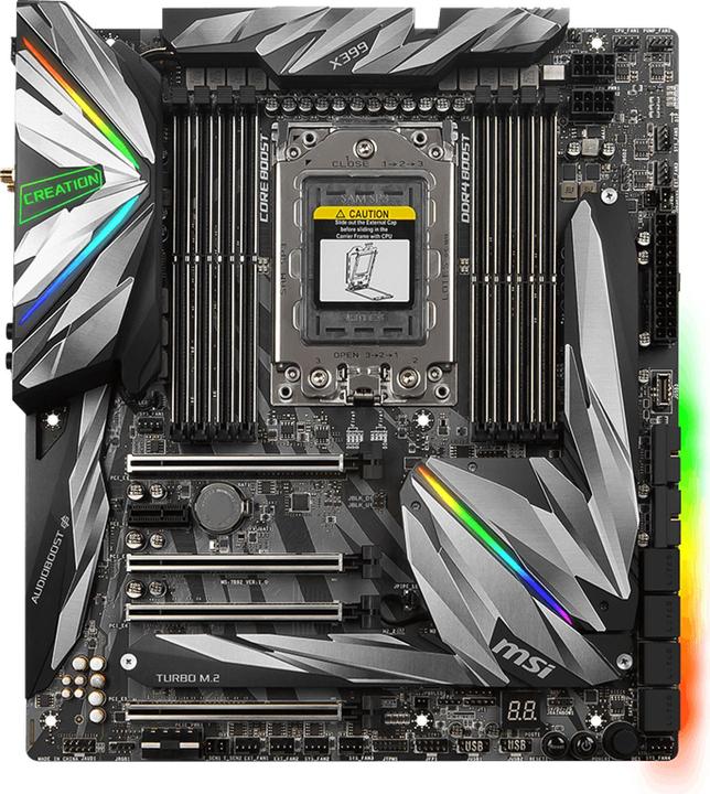 MSI MEG X399 Creation (TR4, AMD X399, E-ATX)