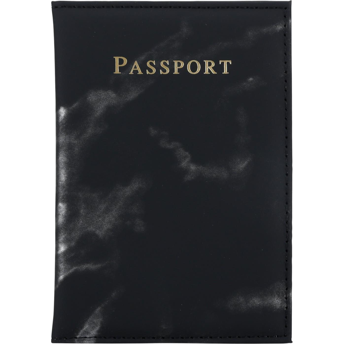 Cadorabo, Reisezubehör, Reisepass Hülle für n Set, Schwarz, (Reisepasshülle)