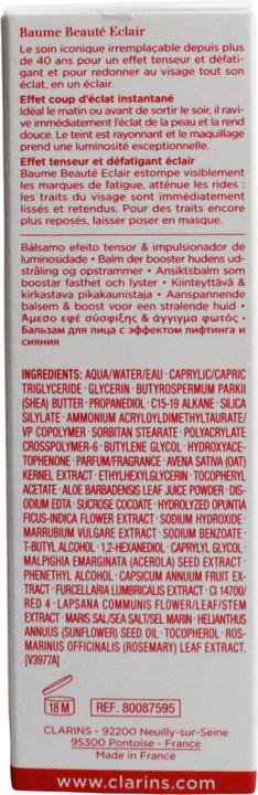 Actual product image Clarins Baume Beaute Eclair re 22 (50 ml, Face balm)