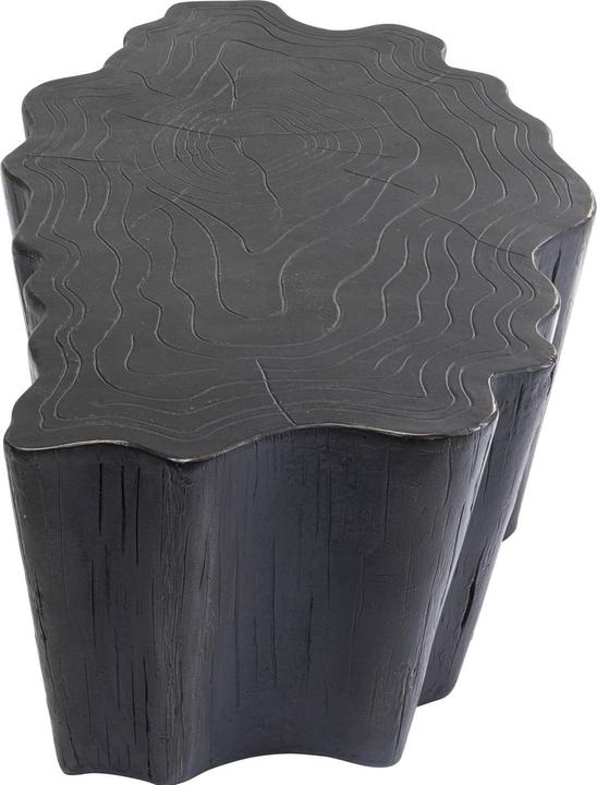 Image du produit Kare Design Table basse Tree Stump noir 119x68cm