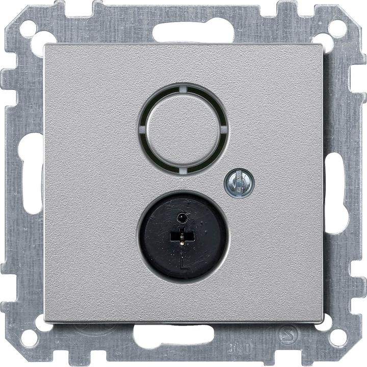 Actual product image Merten Insert LS 2f System M alu mt 297460