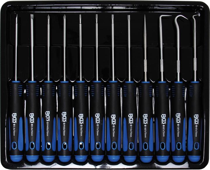 Produktbild BGS Feinmechaniker-Schraubendreher und Haken-Satz 12-tlg. (Torx (TX))