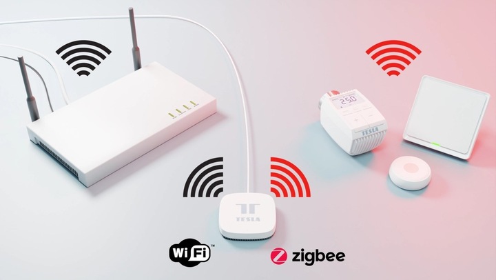 Actual product image Tesla Smart ZigBee Hub