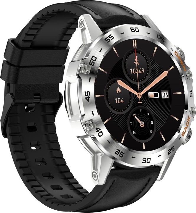 Actual product image Gravity SMARTWATCH MĘSKI GT9-6 - WYKONYWANIE POŁĄCZEŃ, CIŚNIENIOMIERZ (sg021f)