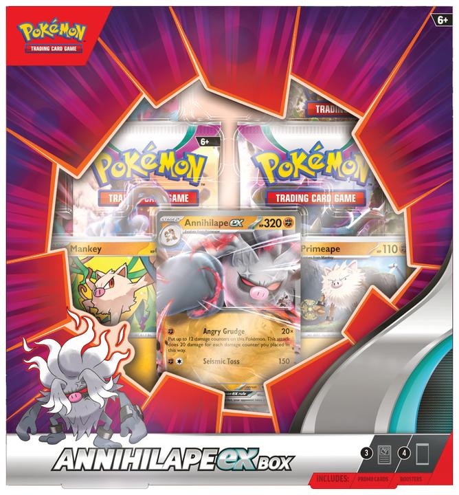 Actual product image Pokémon Ex Box Annihilape Box Set (English, Booster Pack)