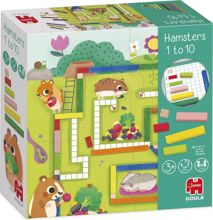 Goula 1-10 Maths (Dutch, English, German)