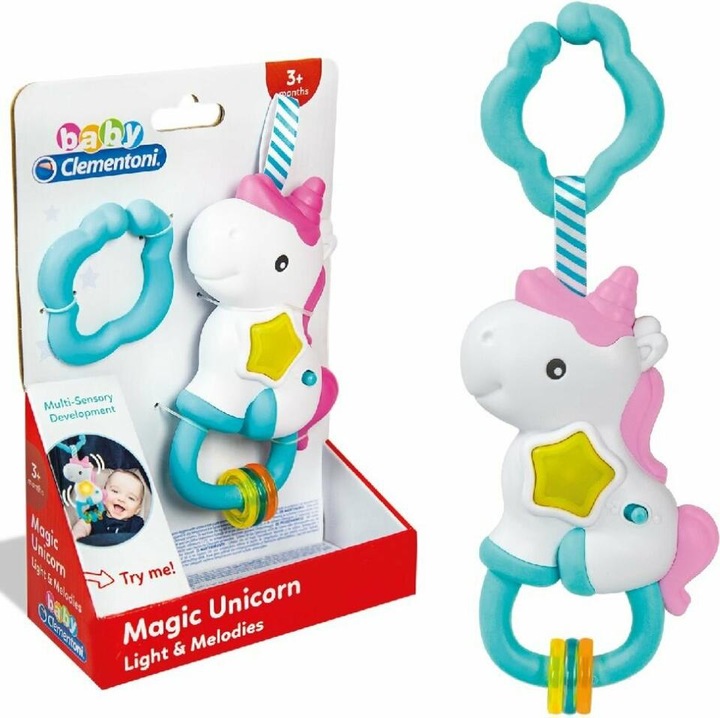 Immagine prodotto Clementoni Baby - Sonaglio interattivo Unicorno