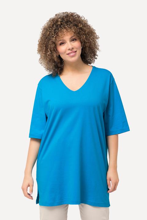 Produktbild Ulla Popken T-Shirt, V-Ausschnitt, Relaxed, Halbarm (42, 44)
