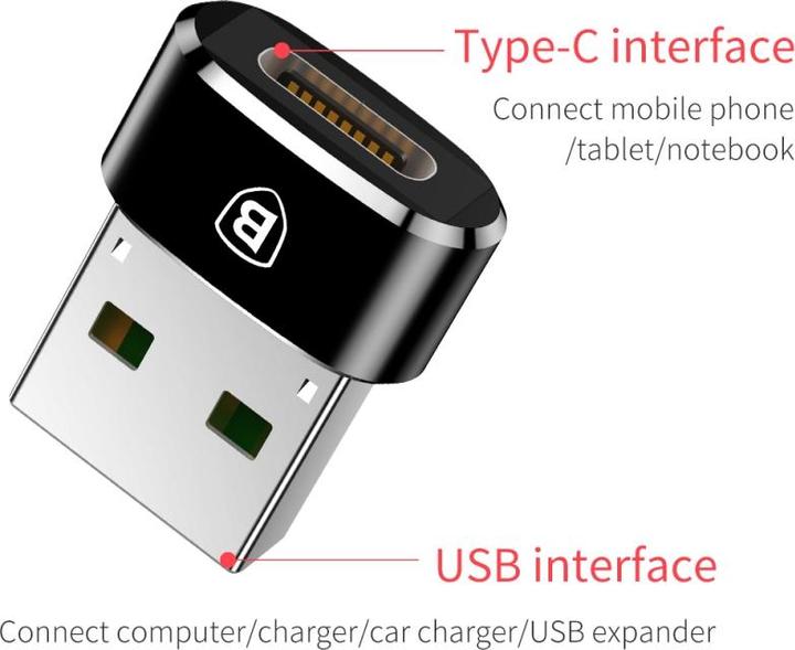 Produktbild Baseus CAAOTG-01 (USB-A, 1.70 cm)
