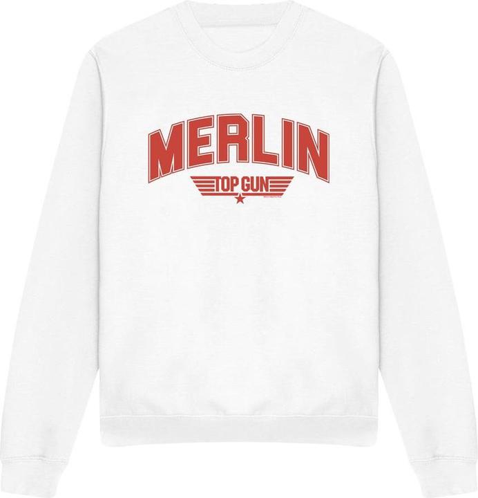 Actual product image Top Gun Unisex Adult Merlin Varsity Sweatshirt (S)