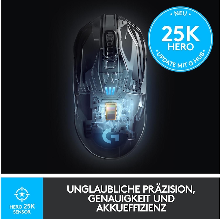 Produktbild Logitech G 903 Lightspeed (Kabelgebunden, Kabellos)