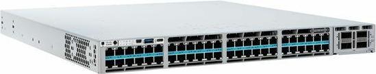 Produktbild Cisco CATALYST 9300 48-PORT 8XMGIG+40X5G 90W UPOE+ NETWORK E (48 Ports)