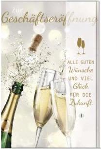 Image du produit Braun + Company Carte d'ouverture de magasin, carte double blanche (1 pcs)