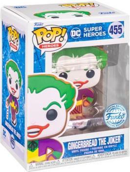 Actual product image Funko POP! DC Comics Gingerbread The Joker Edition Limitée