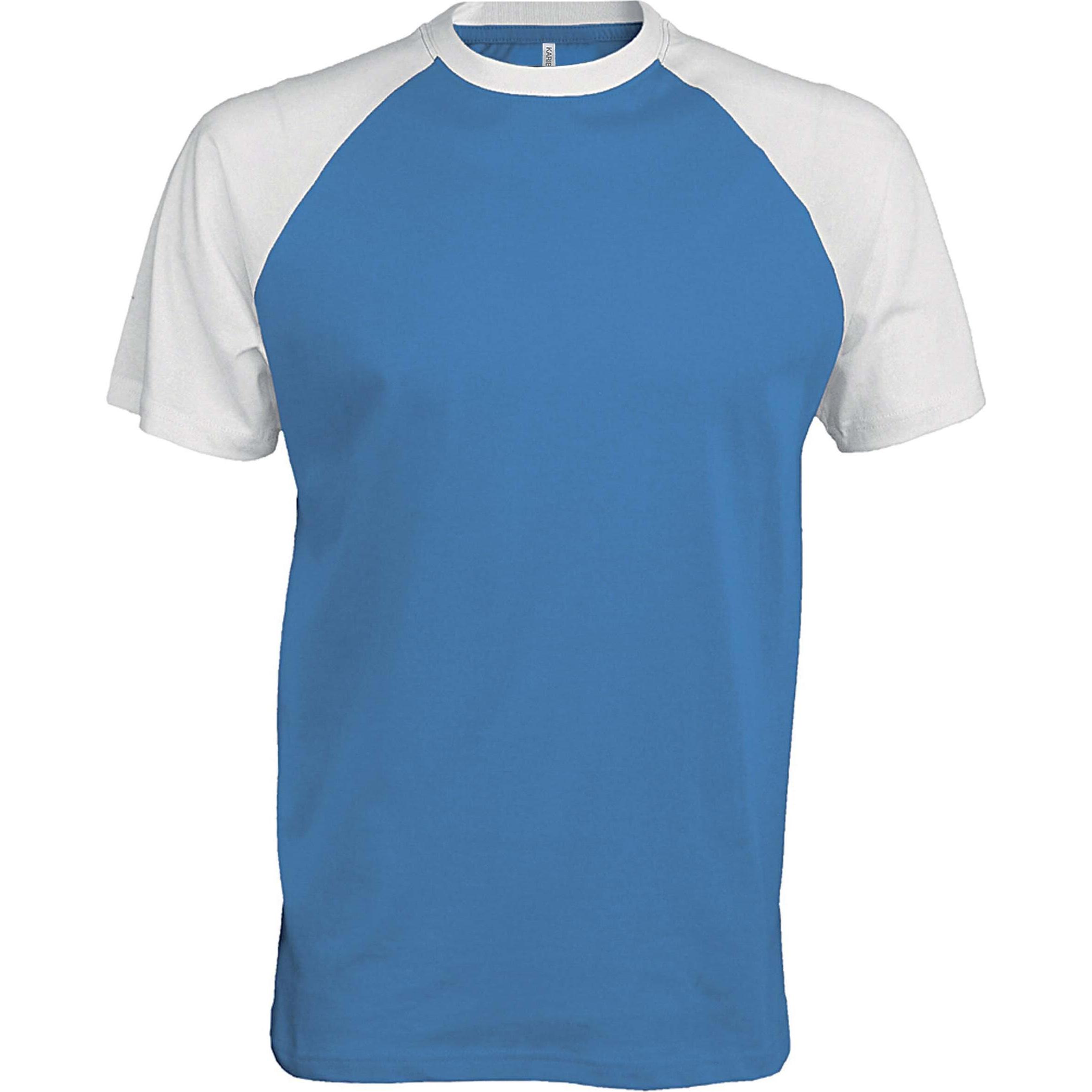 Kariban, Herren, Sportshirt, Base Ball (XL), Blau, XL