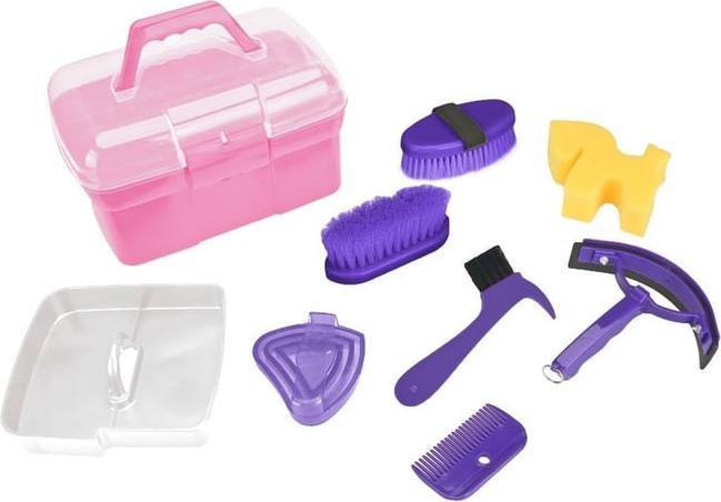 Besttoy - Pferde Putzset für Kinder 7.tlg.