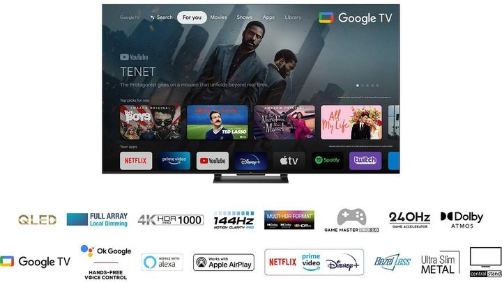 Produktbild TCL 55T8A (55", QLED, 2023)
